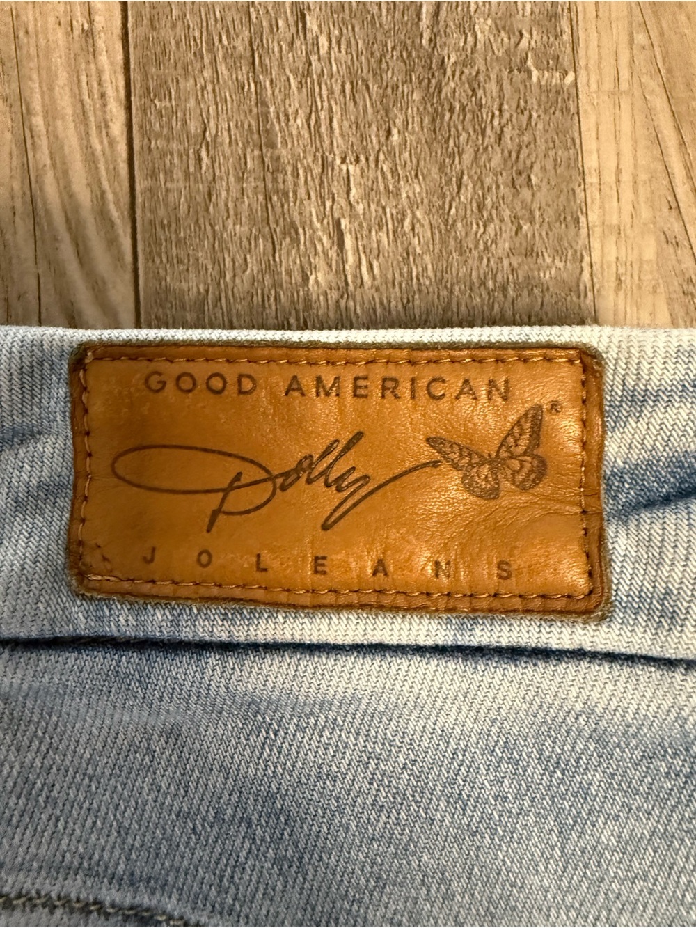Good American Light Blue High-Rise Dolly Joleen Denim (We love you Dolly!)